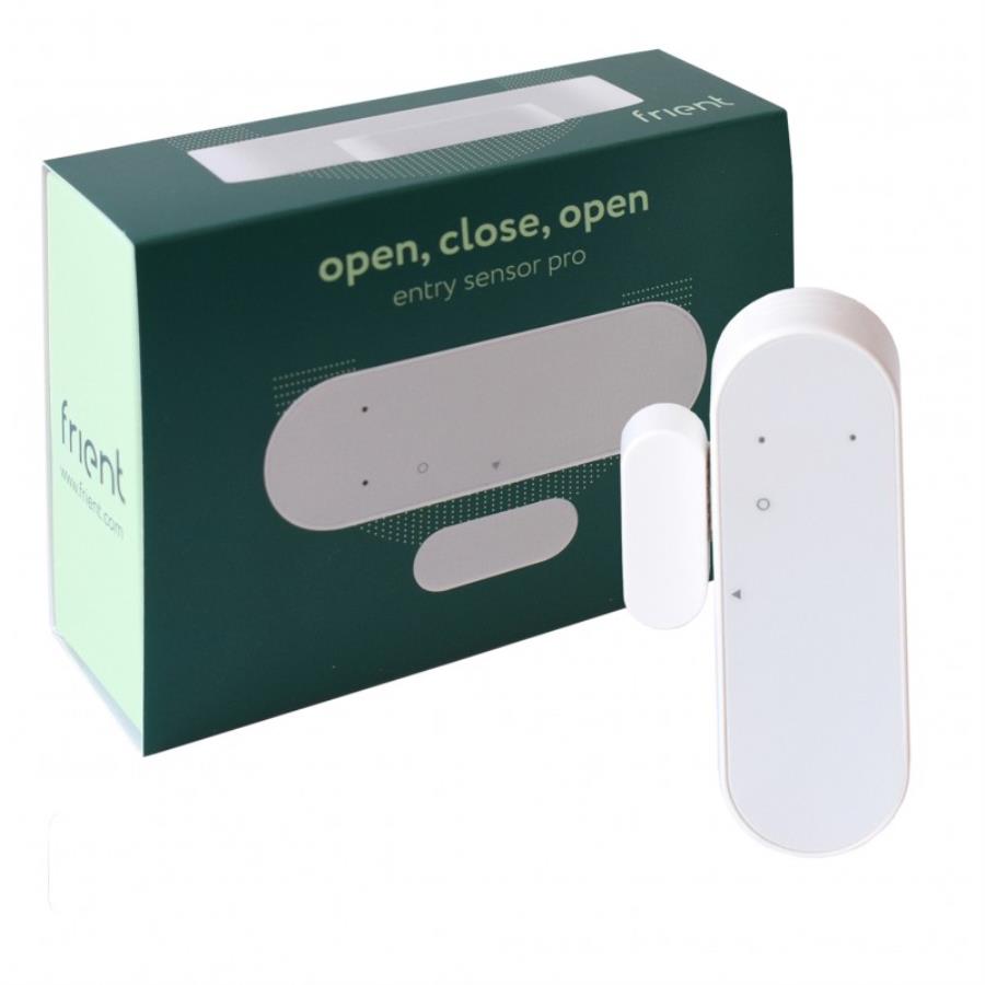 Frient Entry Sensor Pro - Capteur de porte et de fenêtre avec capteur de température - ZigBee 3.0 - WISZB-120
