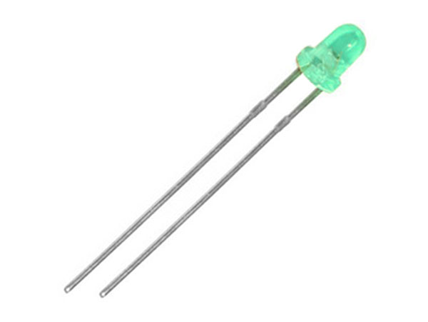 LED Diode 3 mm - Diffused Green