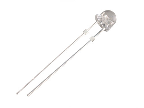 Render ægtefælle mikrobølgeovn OPTOSUPPLY - 8 mm Clear Warm White Led Diode 40-50LM 140º 40MA 8,4-10,8V -  OS5MM387E1U