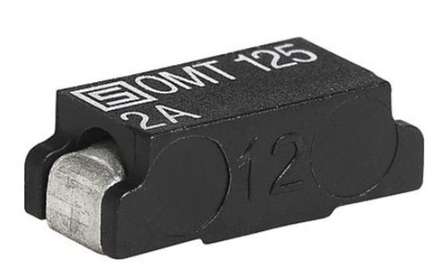 Schurter OMT 125 2A - Fusible de montaje superficial PCB, SMT - 125 V - 2 A - 2 Unidades - 3404.0116.22