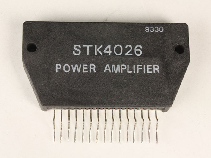 STK4026 - 25 W Mono Power Amplifier