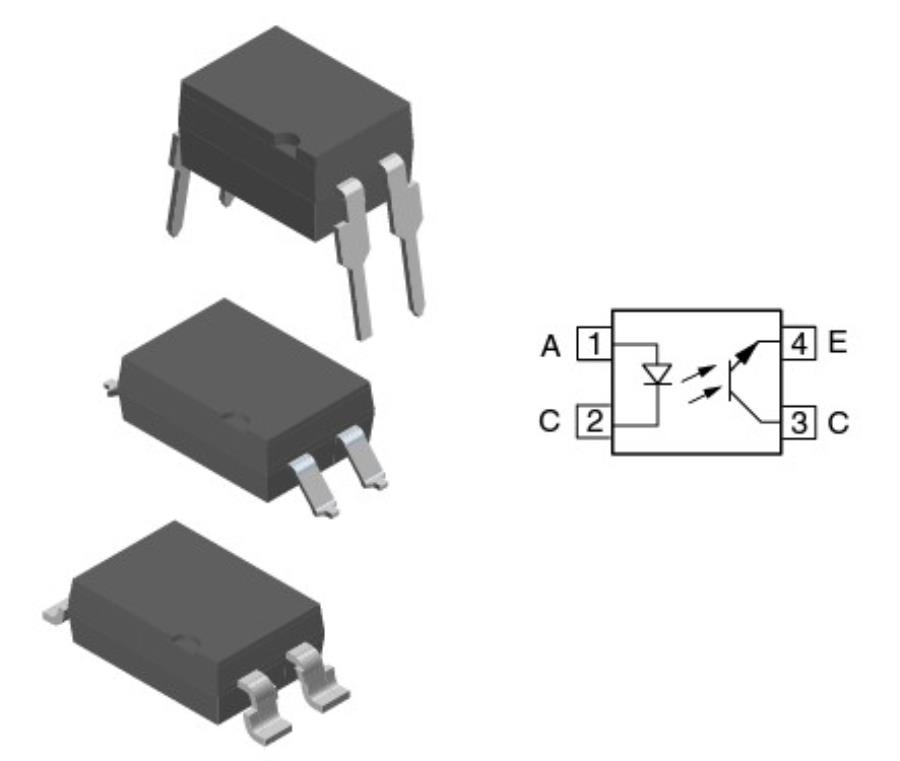 Vishay SFH6106-3 - Optocoupleur