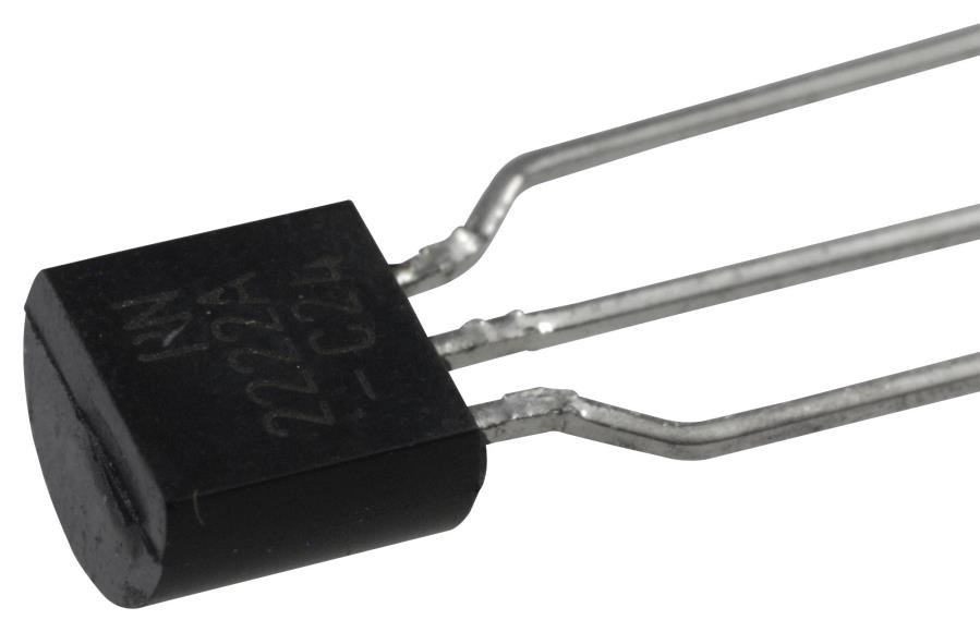 On-Semi PN2222ATF - Transistor amplificador de propósito general - NPN - 40 V - 500 mA - TO-92