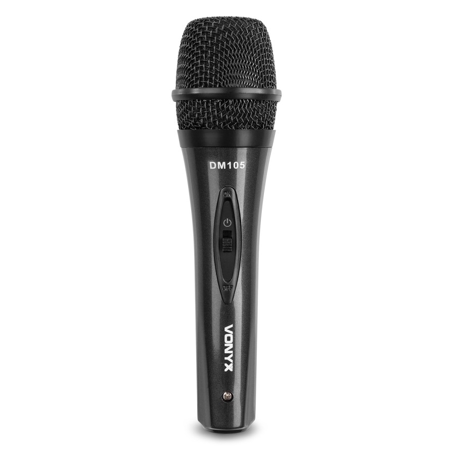 Vonyx MS10K - Trípode de microfono pie jirafa con microfono y Pinza - 0,9 m (min) / 1,9 m (max)