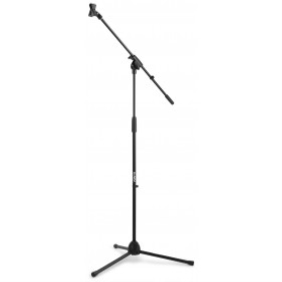 Vonyx MS10 - Trípode micrófono pie de jirafa con pinza - 1.1m (min) / 2.3m (max)