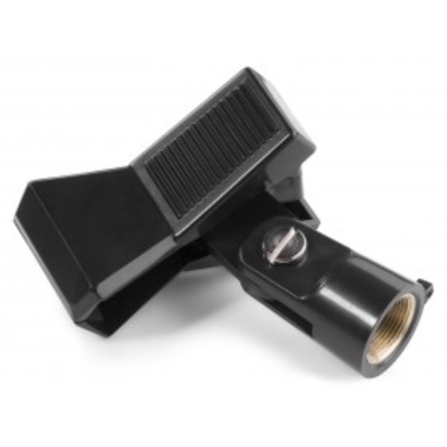 Vonyx MS10 - Trípode micrófono pie de jirafa con pinza - 1.1m (min) / 2.3m (max)