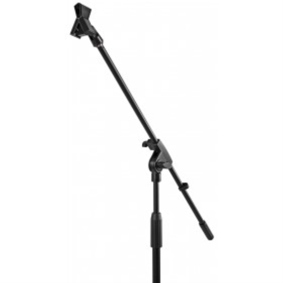 Vonyx MS10 - Trípode micrófono pie de jirafa con pinza - 1.1m (min) / 2.3m (max)
