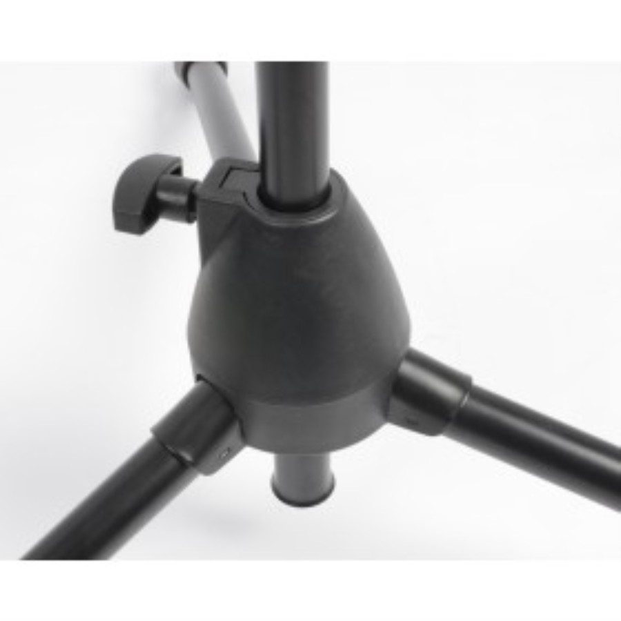 Vonyx MS10 - Trípode micrófono pie de jirafa con pinza - 1.1m (min) / 2.3m (max)