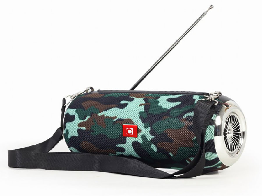 Gembird SPK-BT-17-CM - Altavoz Multimedia Inalambrico Bluetooth avec Reproducteur Micro SD et Radio FM