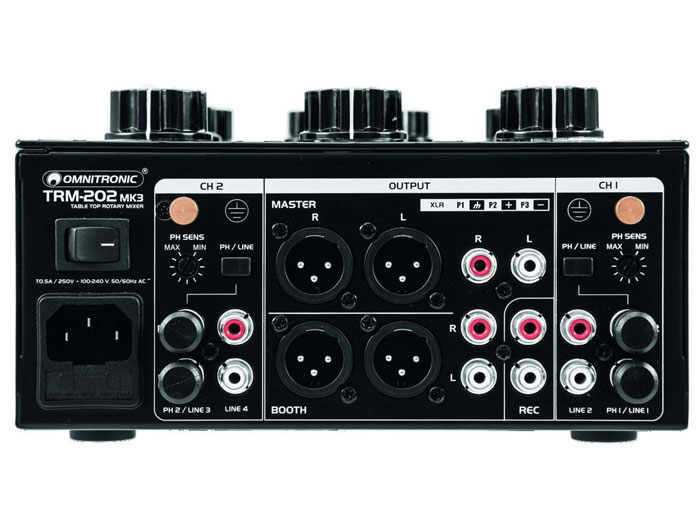 Omnitronic TRM-202 MK3 - Console de mixagem - 10355922