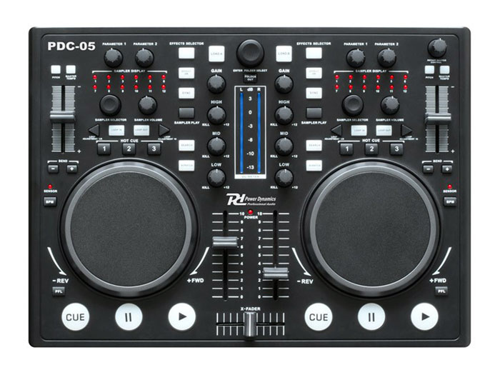 PDC-05 - Mesa de Mistura Controlador - Dual Virtual DJ
