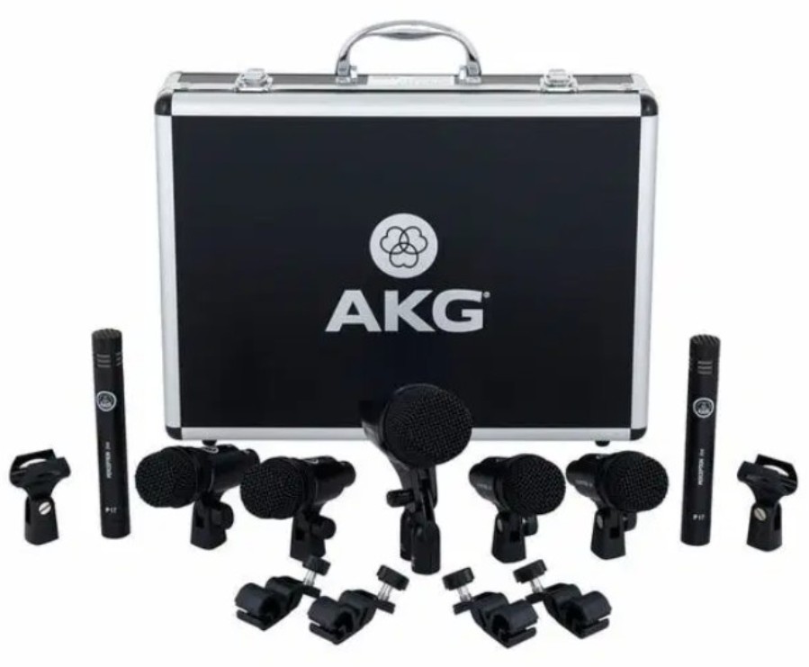 AKG Drum Set Session I - Drum microphone set with carrying case
