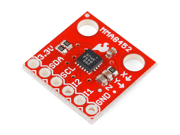 Sparkfun SEN-12756 - Accéléromètre à 3 axes - Monté sur une Plaque - MMA8452Q