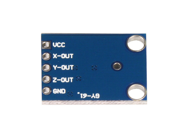 3 axis accelerometer - Board-Mounted - ± 3g with Pins - ADXL355