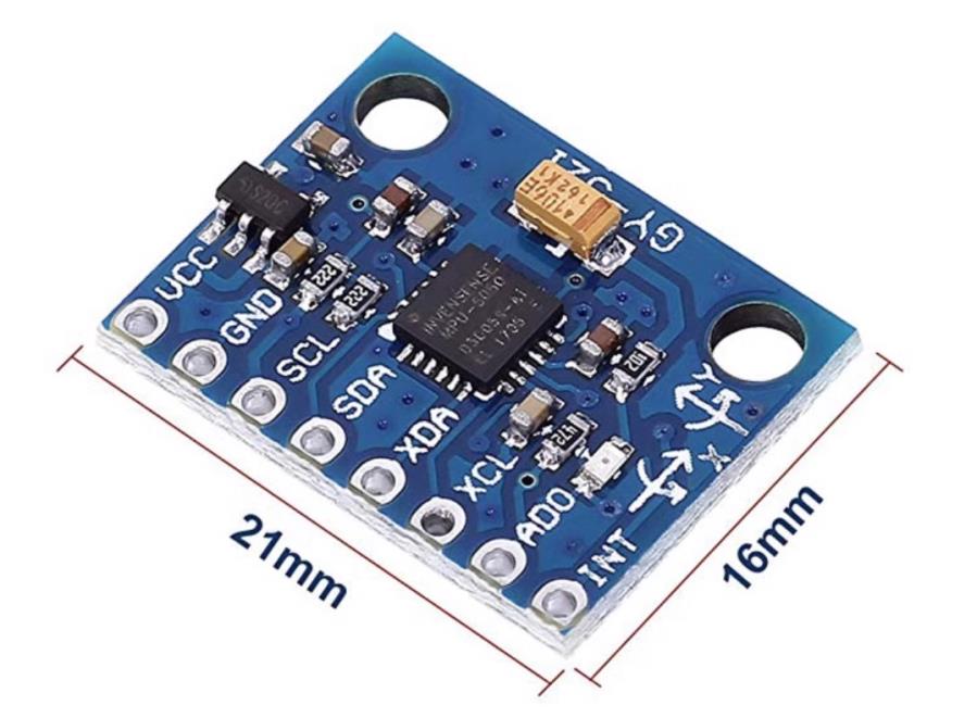 GY-521 - 3 Axis Gyroscope Accelerometer Module - MPU-6050 - Arduino Compatible