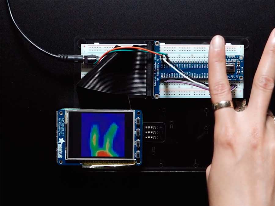 Adafruit AMG8833 IR Thermal Camera Breakout - STEMMA QT - Thermal Camera - 3538