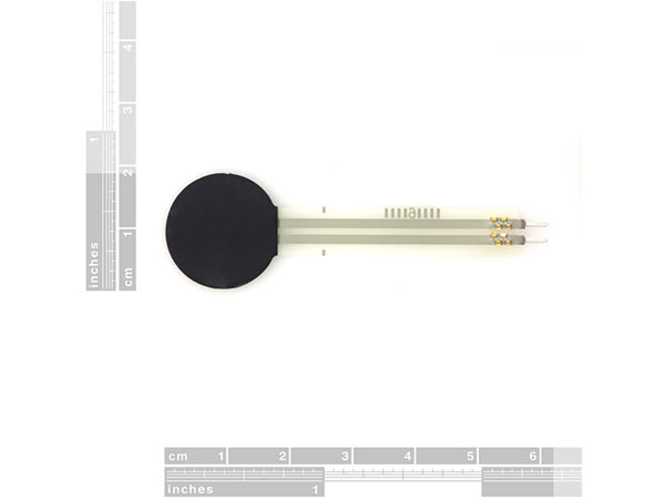Sparkfun SEN-09375 - Sensor de Fuerza Resistivo Circular - FSR - 1696