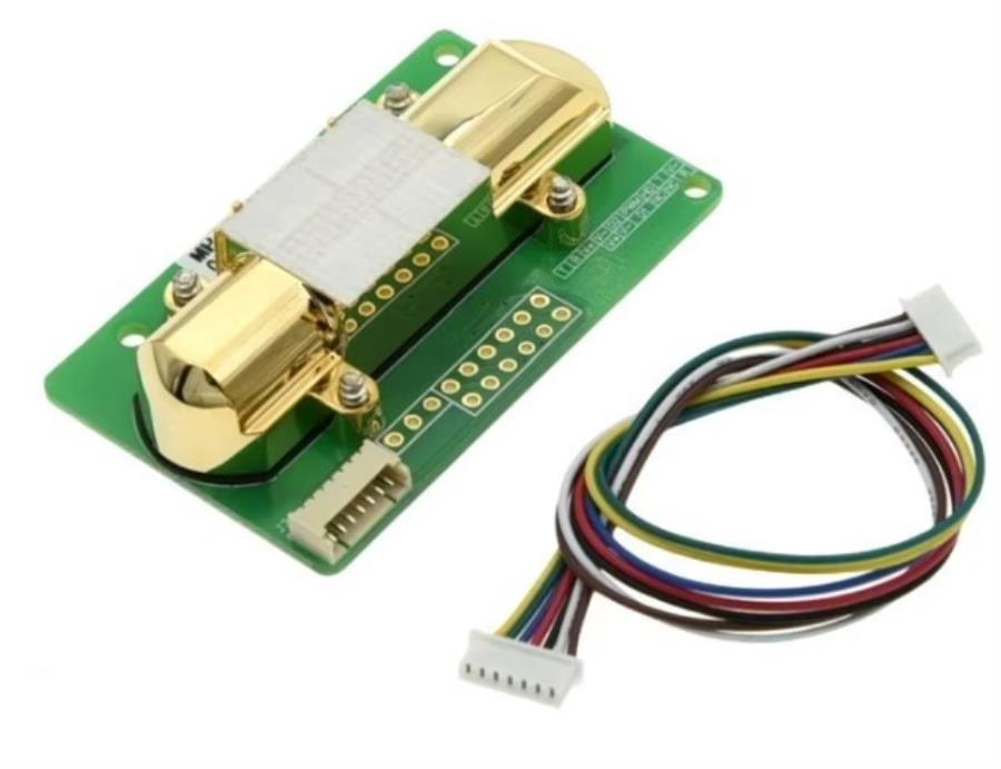 Sensor CO2 MH-Z14A - NDIR infrarrojos no dispersivos - Salida analógica, digital y PWM - 0~5000ppm