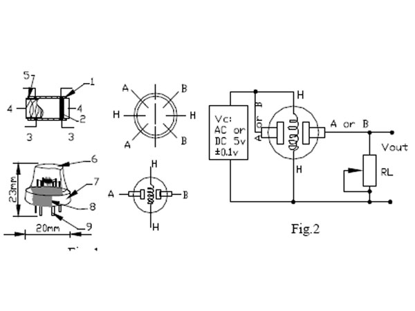 MQ-3 - Capteur de Gaz d&aposalcool - MQ-3