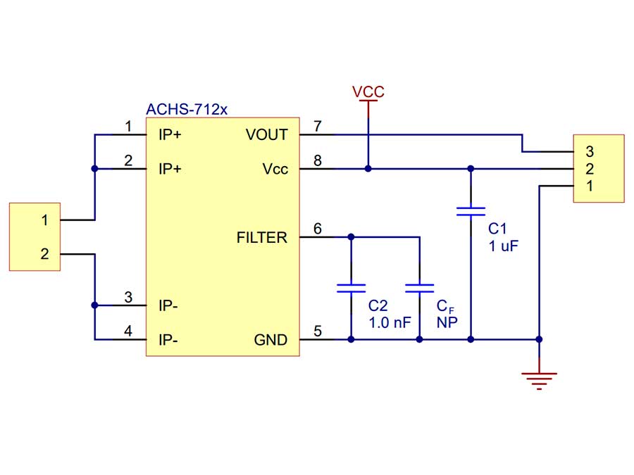 Pololu ACHS-7123 - Capteur de Courant -30 A .. +30 A - 4032
