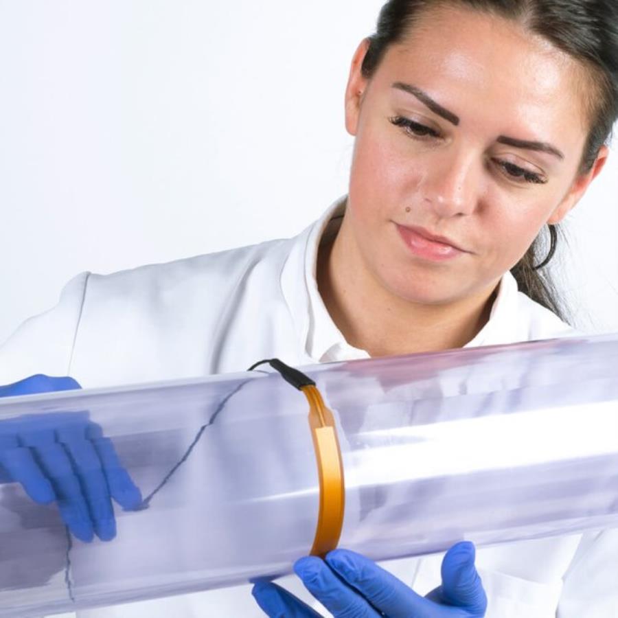 Hukseflux FHF05-15x85-02 - Capteur Flux Thermique Laminaire avec Diffuseur Thermique et Capteur Température 15x85 mm-Câble 2 m