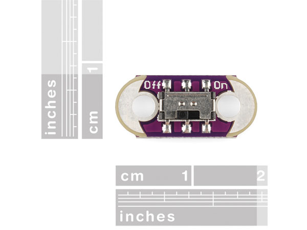 Sparkfun DEV-09350 - LILYPAD - Slide Switch