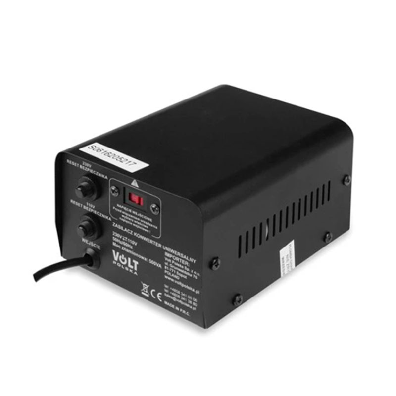 Autotransformador 110V/220V Reversível – Elevador e Redutor de Tensão - 500 VA - Com caixa