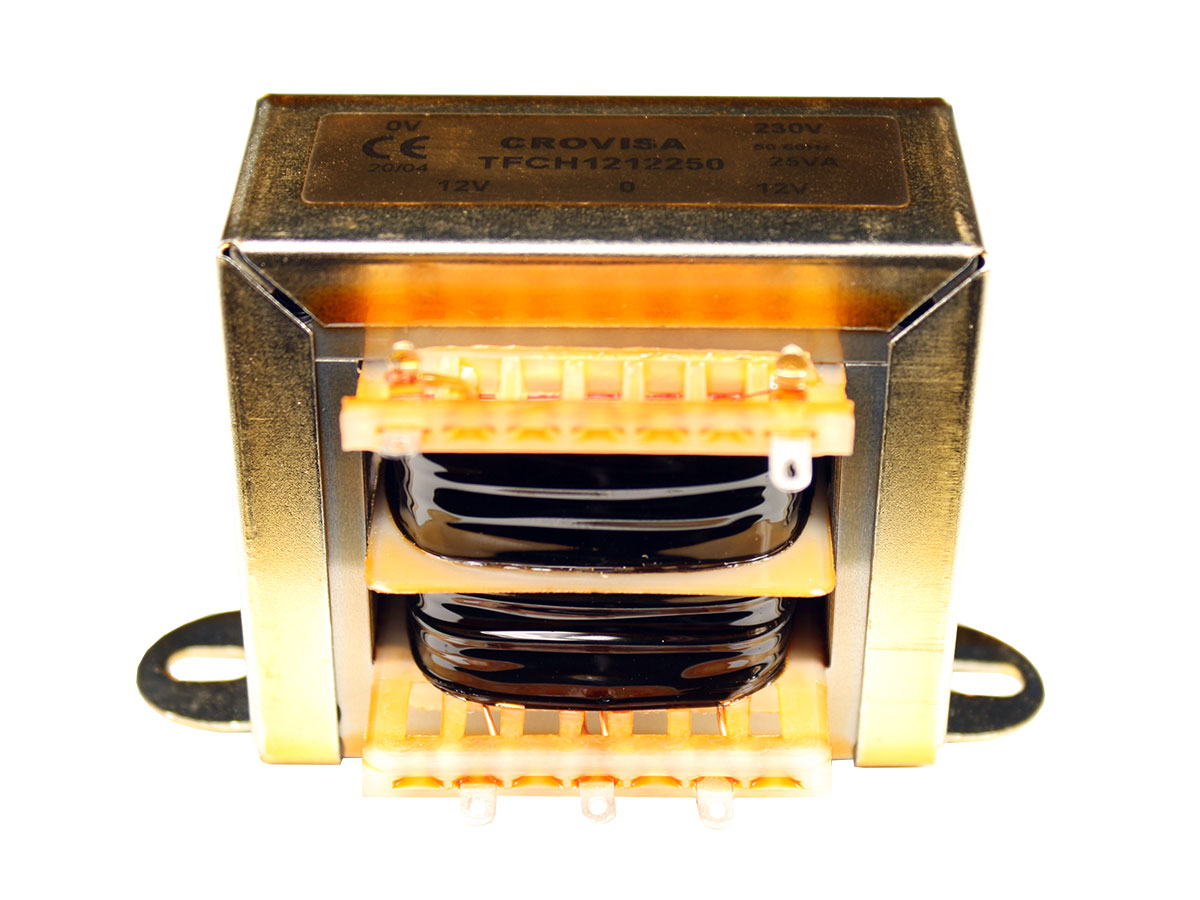 Transformador Chasis Abierto 12 V 12 V 25 VA 2 X 1 04 A