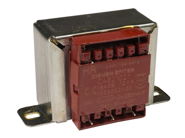 Open Frame Transformer - 6 V + 6 V - 12 VA - 2 x 1.00 A