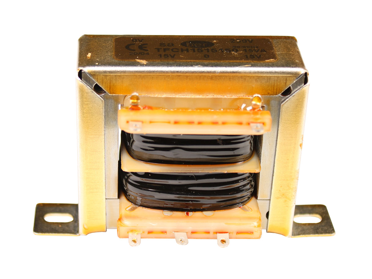 Transformador Chasis Abierto 15 V 15 V 15 VA 2 X 500 MA HR 