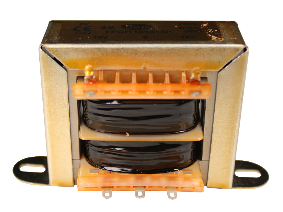 Open Frame Transformer - 18 V + 18 V - 18 VA - 2 x 500 mA