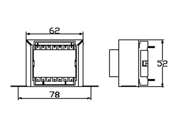 Open Frame Transformer - 18 V + 18 V - 20 VA - 2 x 555 mA