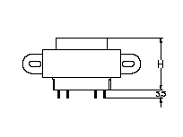 Transformador Chassi Aberto - 6 V + 6 V - 35 VA - 2 x 2,92 A - HR-C6031021