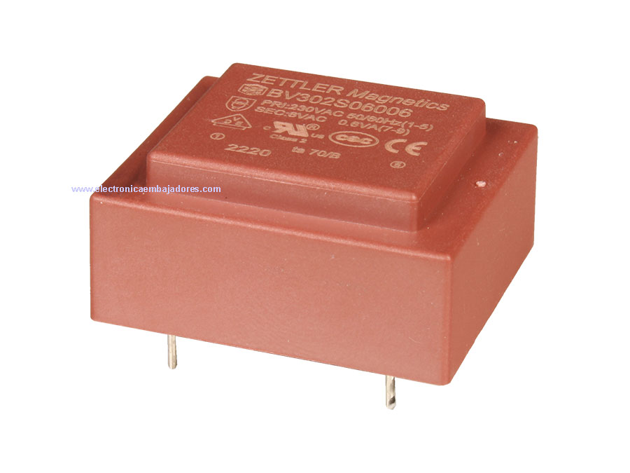 Encapsulated Transformer - 24 V - 0.6 VA - 25 mA