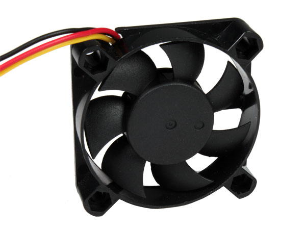 Luft KLD012PP060GSWH-FG - Ventilador Axial Casquillo 60 x 60 x 10 mm - 12 Vcc - 3 Cables
