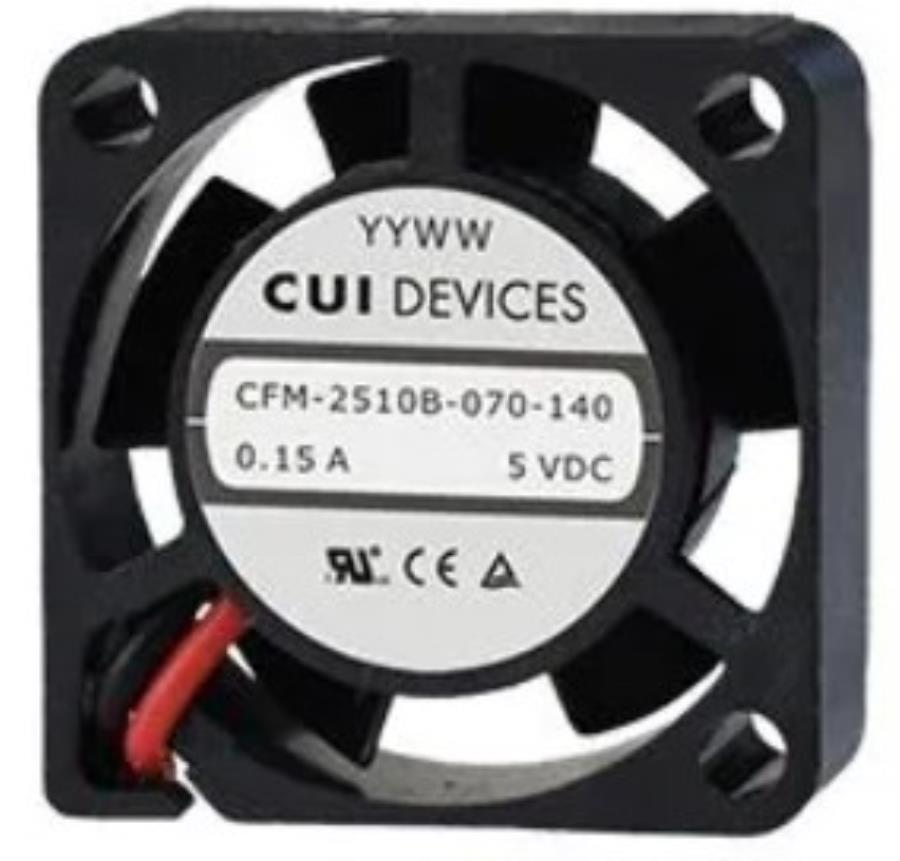 Same Sky CFM-2510B-0130-275 - Ventilateur axial à billes (double) 25 x 25 x 10 mm - 5 Vcc