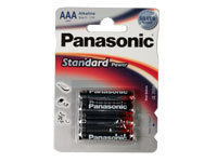 Panasonic LR03 - Pilha Alcalina 1,5 V AAA - Blister 4 Unidades - 5410853024019