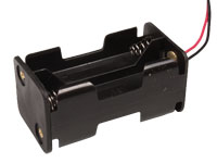 Battery Holder for 4 AA Batteries with Cable