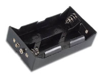 Velleman - Battery Holder for 4 x D Batteries with Clip