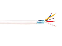 Round Shielded Cable for intercom - 4 x 0.22 mm