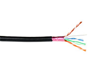 Cat. 5E FTP Rigid Round Cable, 4 Pair - External Use
