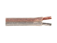 Emelec Q-193 - Câble Parallèle Haut-Parleur Transparent ofc 2 x 2,5 mm²