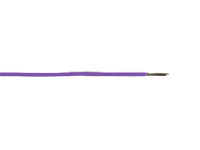 Câble Monobrin Unipolaire Flexible 0,25 mm² Violet - 10 m
