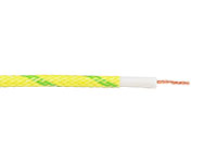 Câble Unipolaire Multibrins Fibre de Verre 1 mm - Jaune-Vert