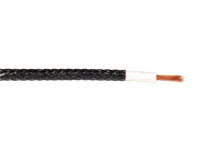 Multi-Core Fiberglass Unipolar Cable 1 mm - Black - 1X1FVNE