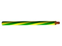 Stäubli FLEXI-S/POAG-HK4 - Cable Unipolar Multifilar PVC 4,0 mm² - Uso Médico - Puntas Prueba - Amarillo / Verde - 15.2010-10020