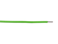 Cable Unipolar Unifilar Rígido 0,28 mm² Verde - 10 m
