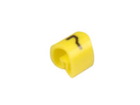 Pliotex - Bag of 100 Cable Markers Ø2.2-Ø5 mm - Yellow no. 7 - TPTV45-7-AM