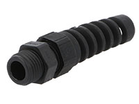 Prensaestopas PG07 con Manguito Negro