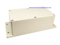 Sealed ABS Enclosure 158 x 90 x 60 mm with base - 543227